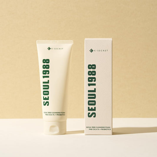 SEOUL 1988 Cleansing Foam : Pine Cica 1% + Probiotics by KSecret