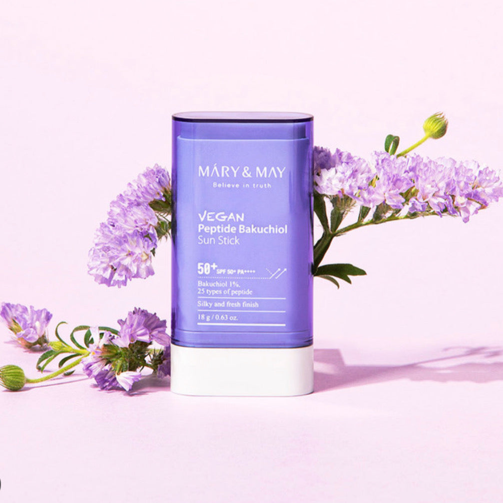Vegan Peptide Bakuchiol Sun Stick SPF50+ PA++++ by Mary&May
