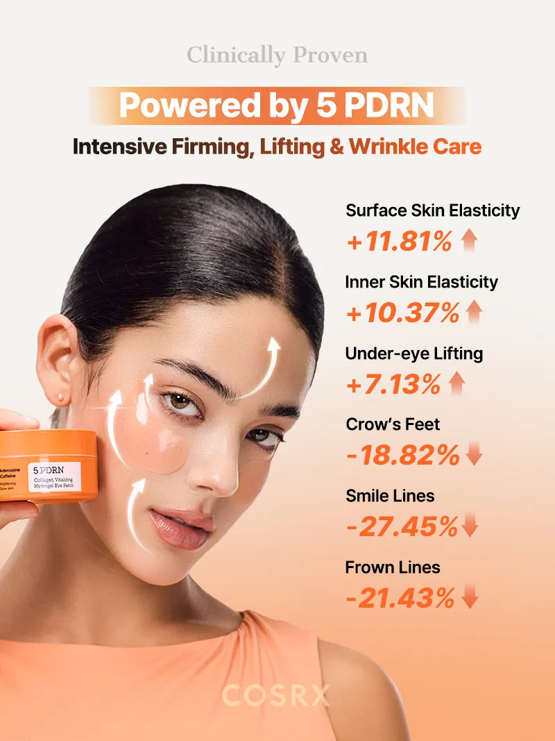 5 PDRN Collagen Vitalizing Hydrogel Eye Patch by COSRX