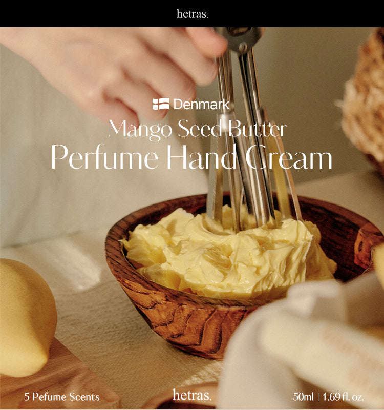 Perfumed Mango Seed Butter Hand Cream by Hetras