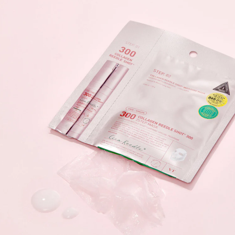 Collagen Reedle Shot 300 2Step Mask by VT Cosmetics
