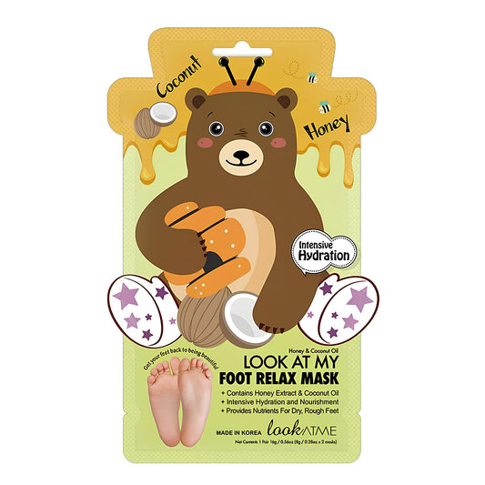 Foot Mask Look At My Foot Relax Mask with Coconut & Honey by Look At Me
