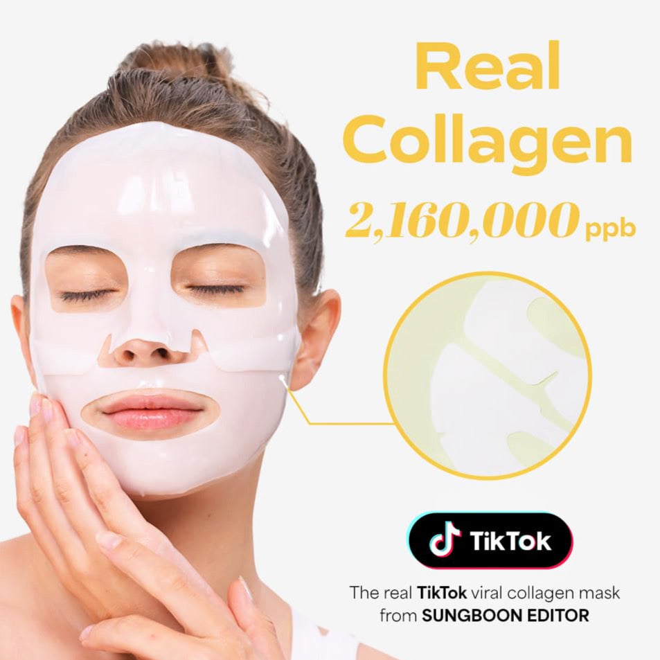 Deep Collagen Niacin Vita C Brightening Mask by Sungboon Editor