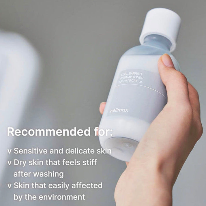 Dual Barrier Creamy Toner - Sensitive & Dry Skin by Celimax
