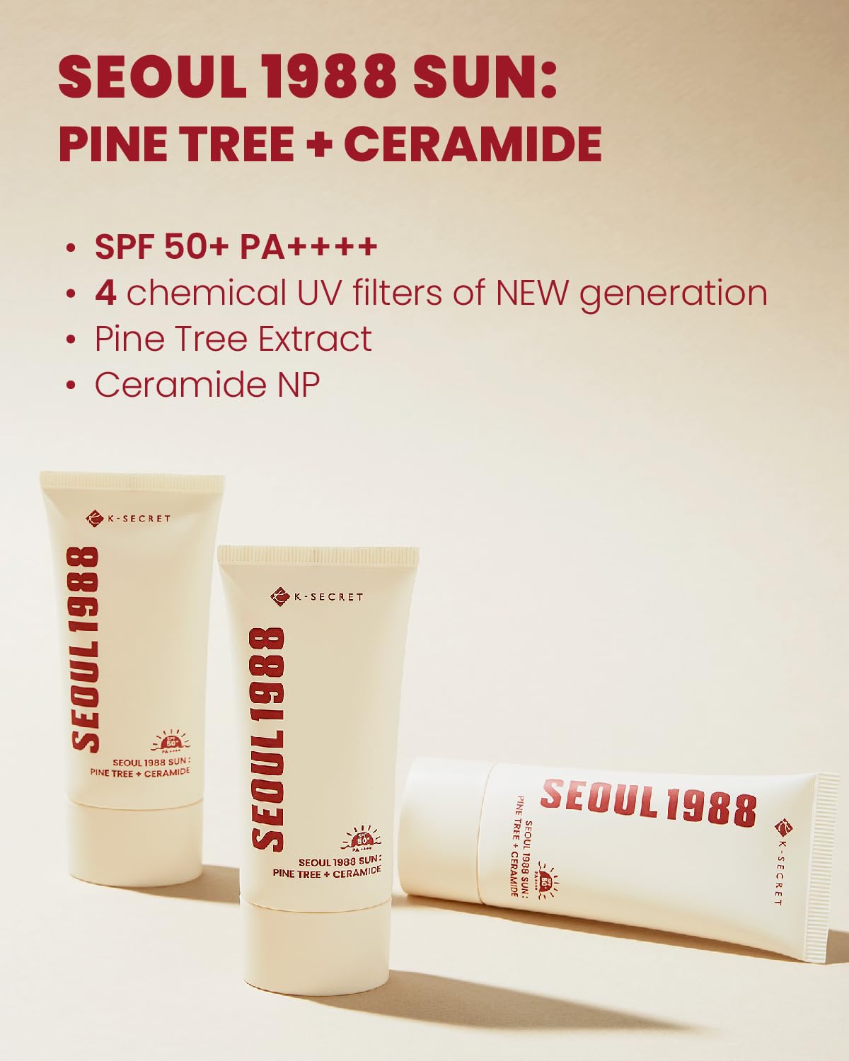 SEOUL 1988 Sun Pine Tree + Ceramide by KSecret