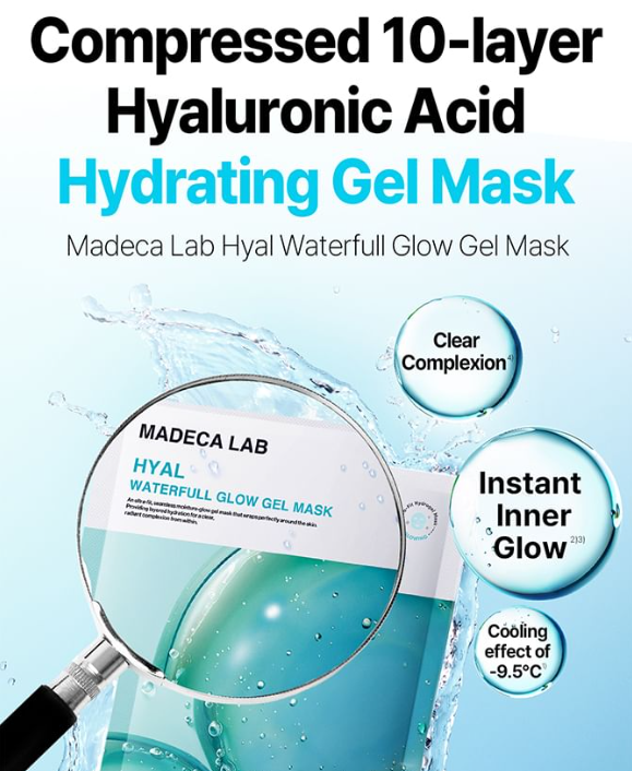 Madeca Lab Hyal Waterfull Glow Mask by Centellian24