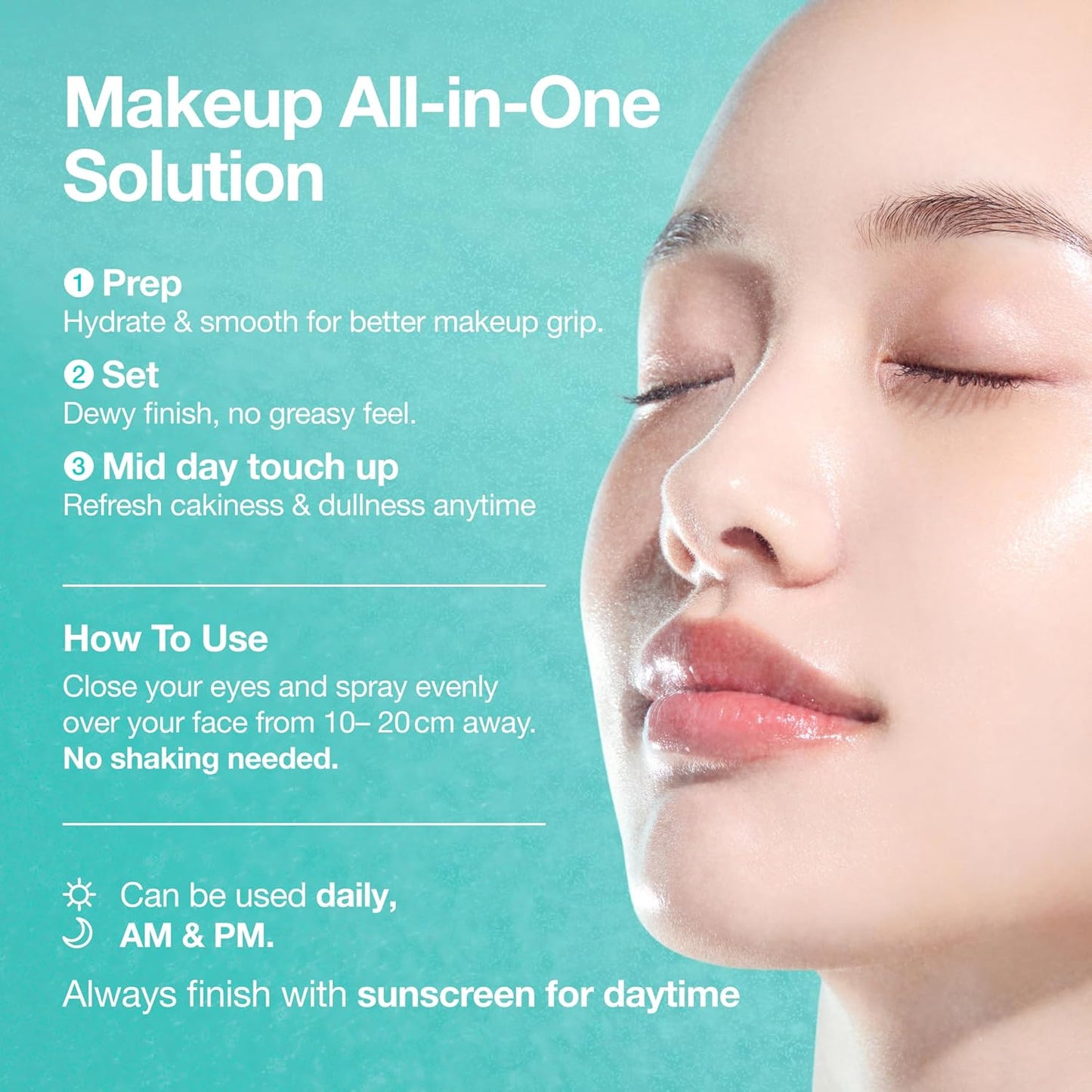 PDRN Hyaluron Acid Hydrating Capsule Mist