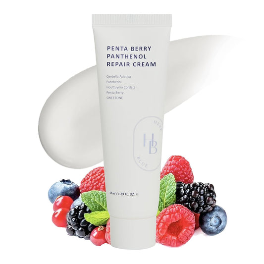 Penta Berry Panthenol Repair Cream by Heveblue