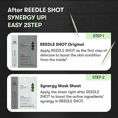 Reedle Shot 700 2 Step Mask by VT Cosmetics