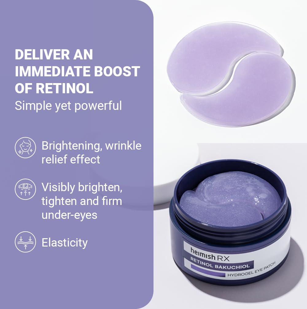 RX Retinol Bakuchiol Hydrogel Eye Patch by Heimish