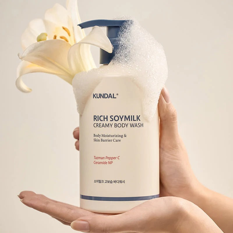 Rich Soy Milk Creamy Body Wash Vanilla by Kundal