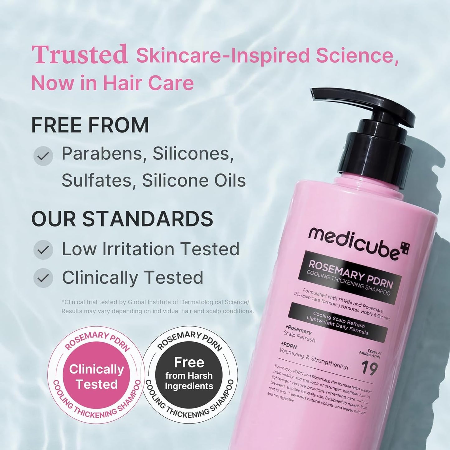 Rosemary PDRN Cooling Thickening Shampoo by Medicube