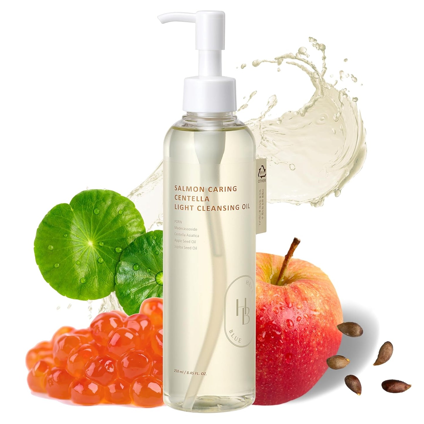 Salmon Caring Centella Light Cleansing Oil by Heveblue