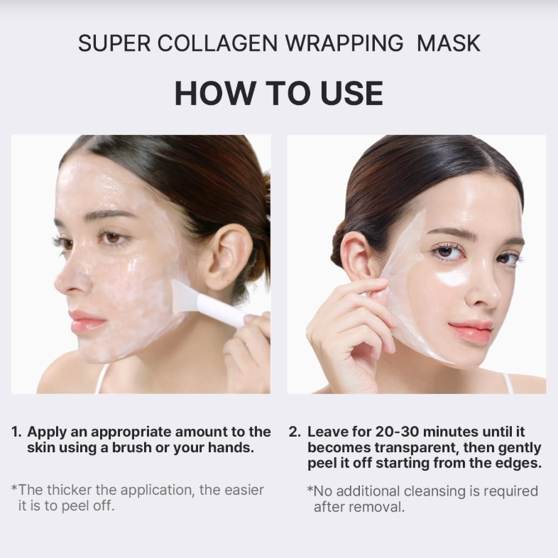 Super Collagen Wrapping Mask της Arocell