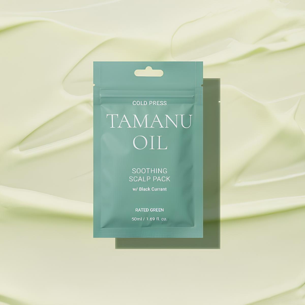 Cold Press Tamanu Oil Soothing Scalp Pack w/Black Currant  by Rated Green