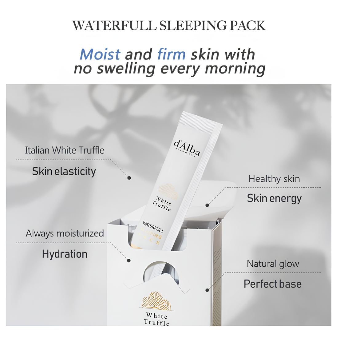 Waterfull Vegan Sleeping Pack από την d'Alba