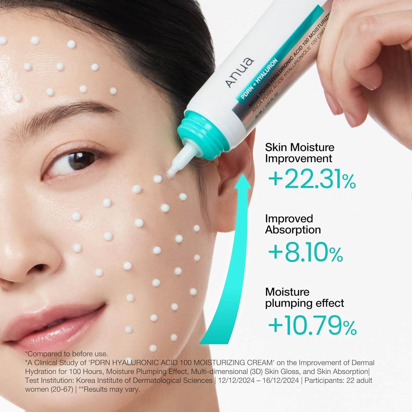 PDRN+Hyaluronic Acid 100 Moisturizing Cream by Anua
