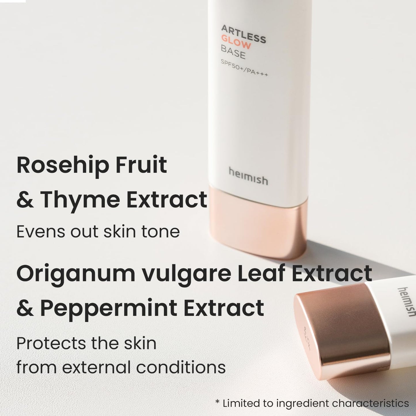 Artless glow base SPF50+/PA+++ by Heimish