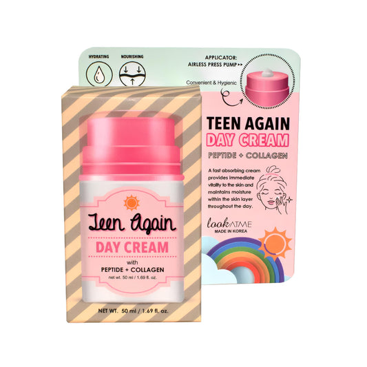 Teen Again Day Cream with Peptides & Collagen by Look At Me