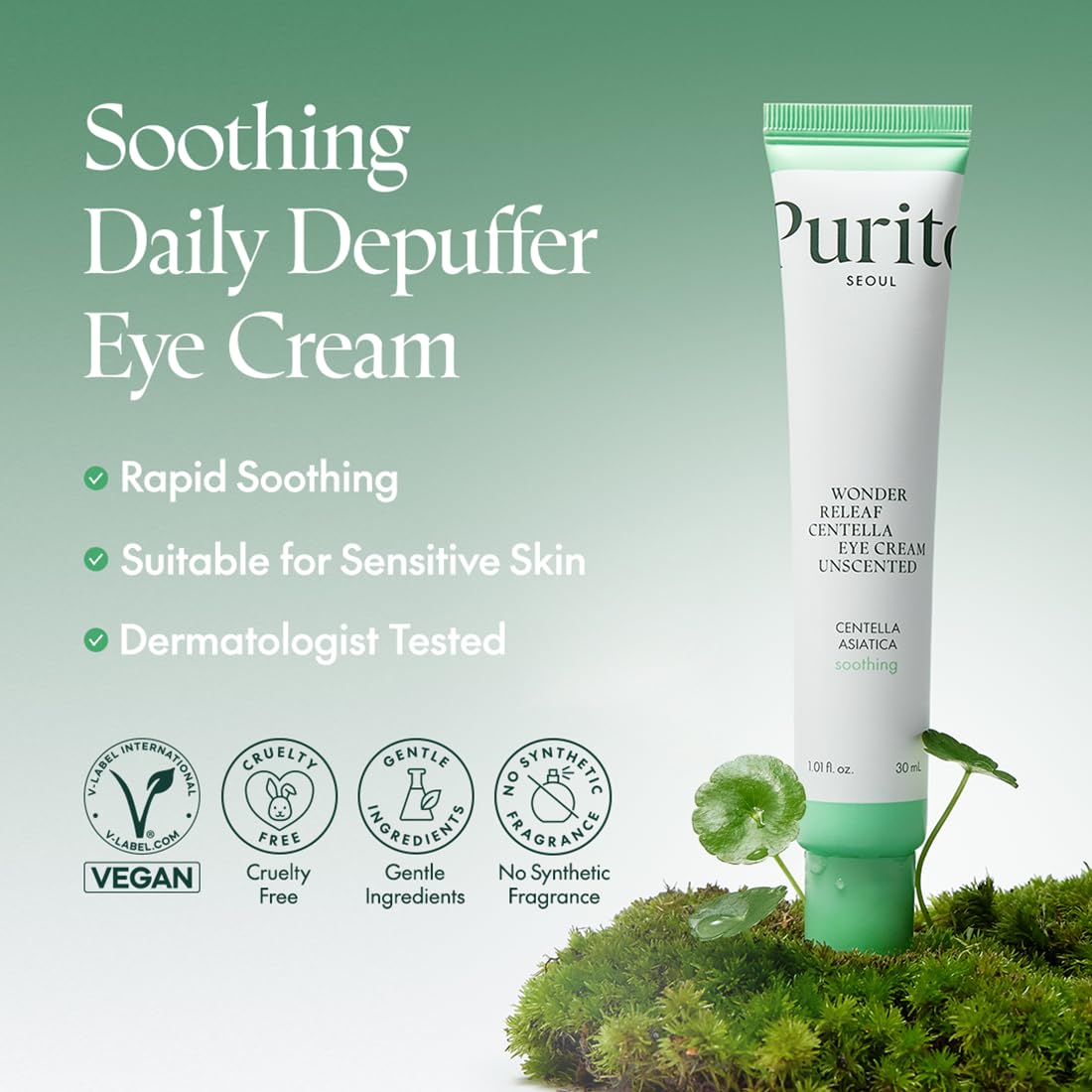 Wonder Releaf Centella Eye Cream Uncented by Purito