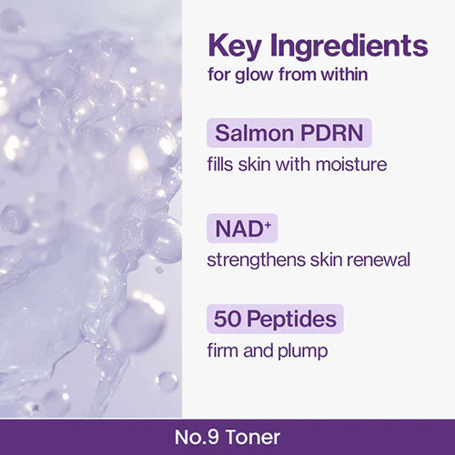 No.9 NAD PDRN Glow Boosting Toner by Numbuzin