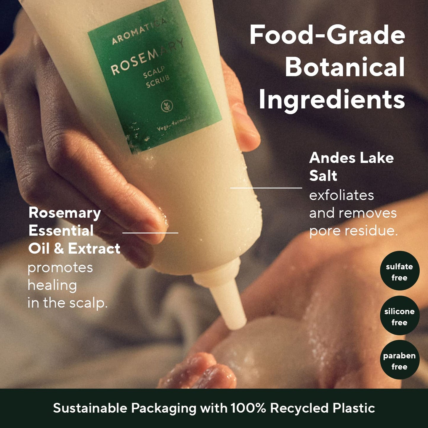 Απολέπιση του τριχωτού της κεφαλής με δενδρολίβανο από την Aromatic