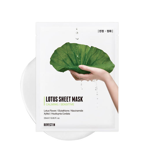 Lotus Water Sheet Mask by Rovectin