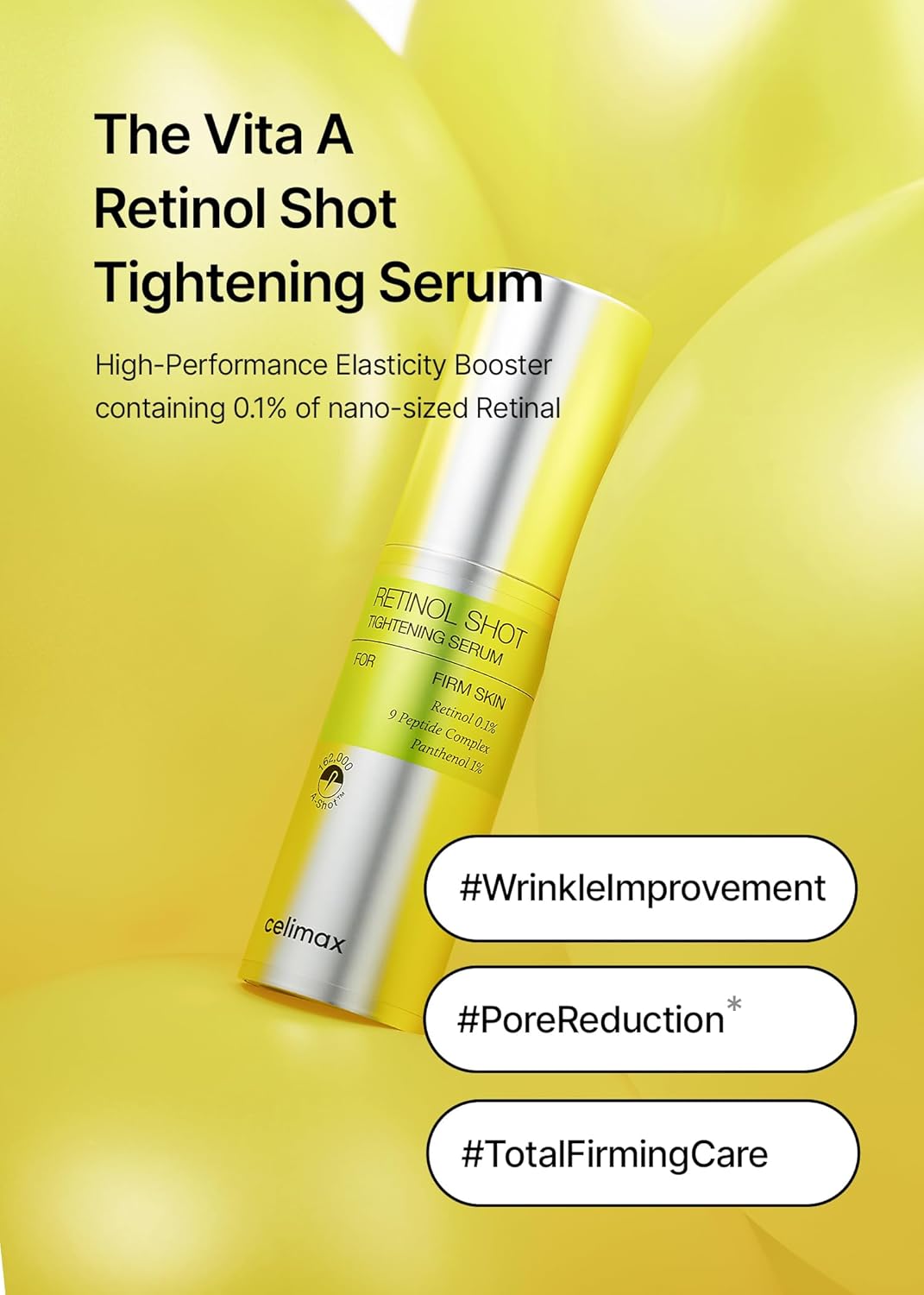 The Vita A Retinol Shot Tightening Serum by Celimax