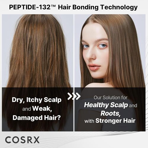 Patented Peptide 132 - Ultra Perfect Hair Bonding Shampoo by COSRX