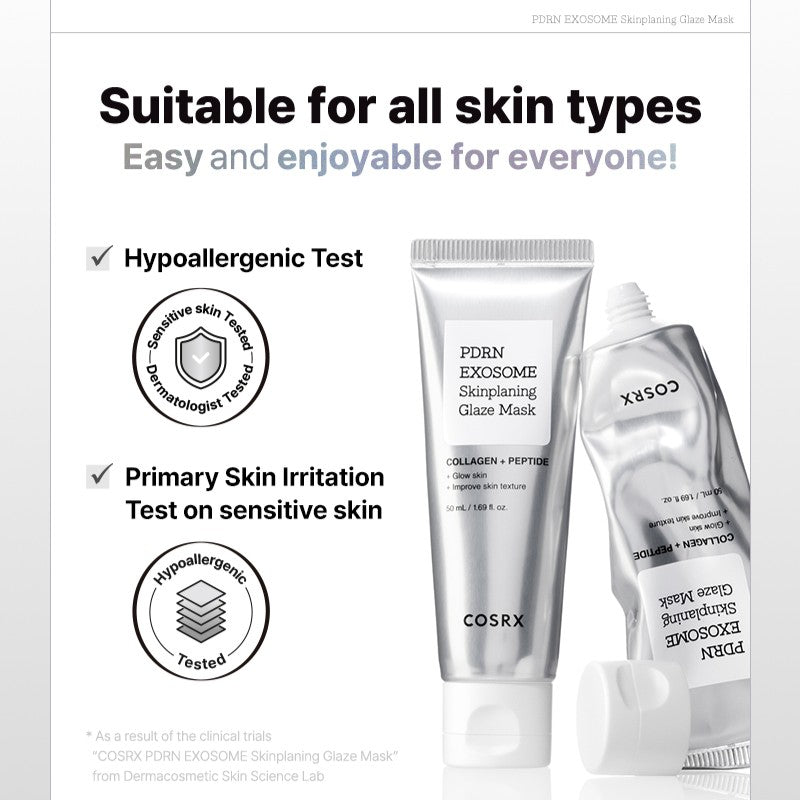 PDRN EXOSOME Skinplaning Glaze Mask by COSRX