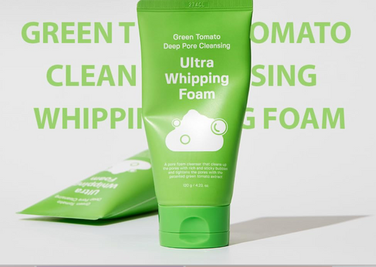 Green Tomato Deep Pore Cleansing Ultra Whipping Foam by Sungboon Editor