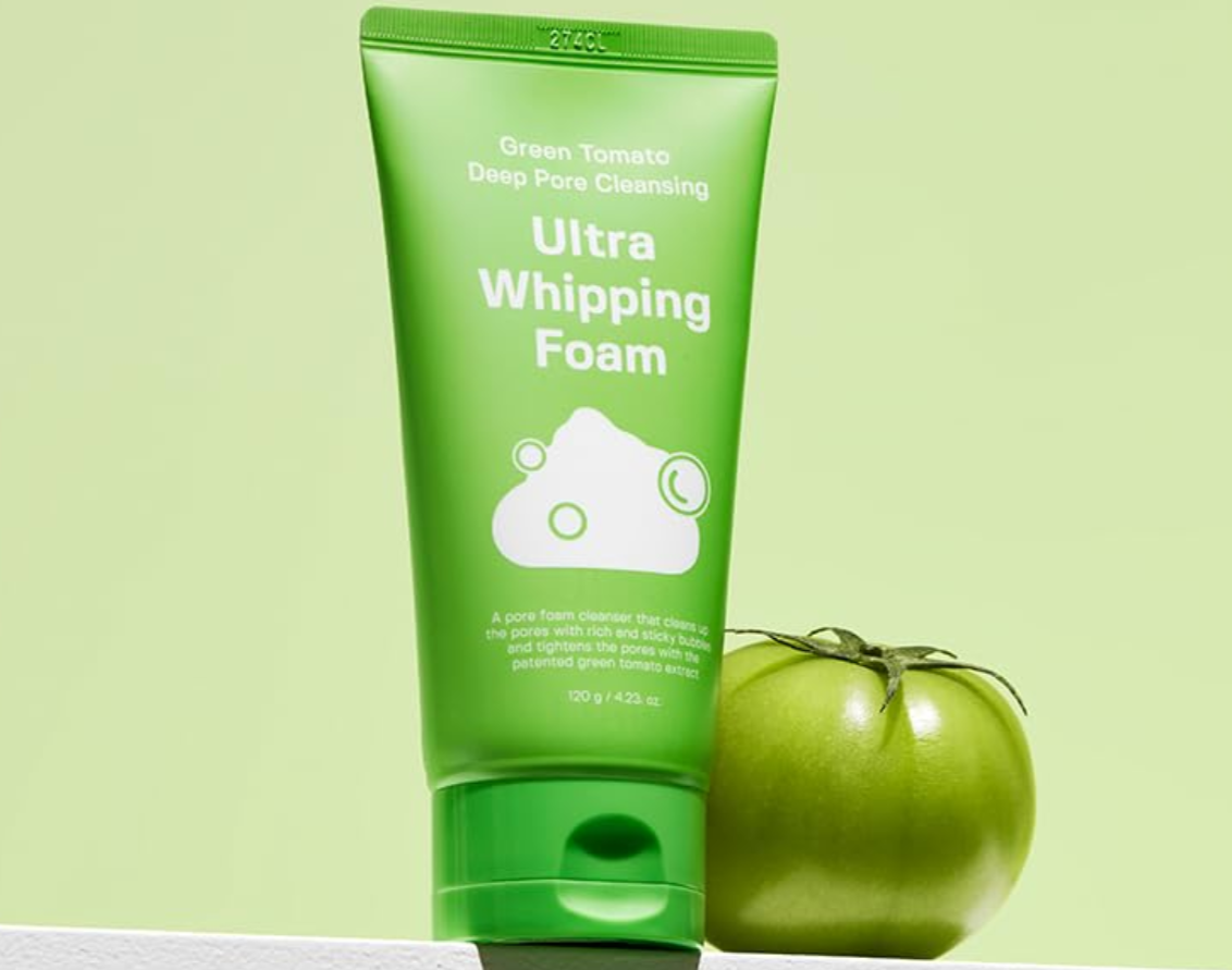 Green Tomato Deep Pore Cleansing Ultra Whipping Foam by Sungboon Editor
