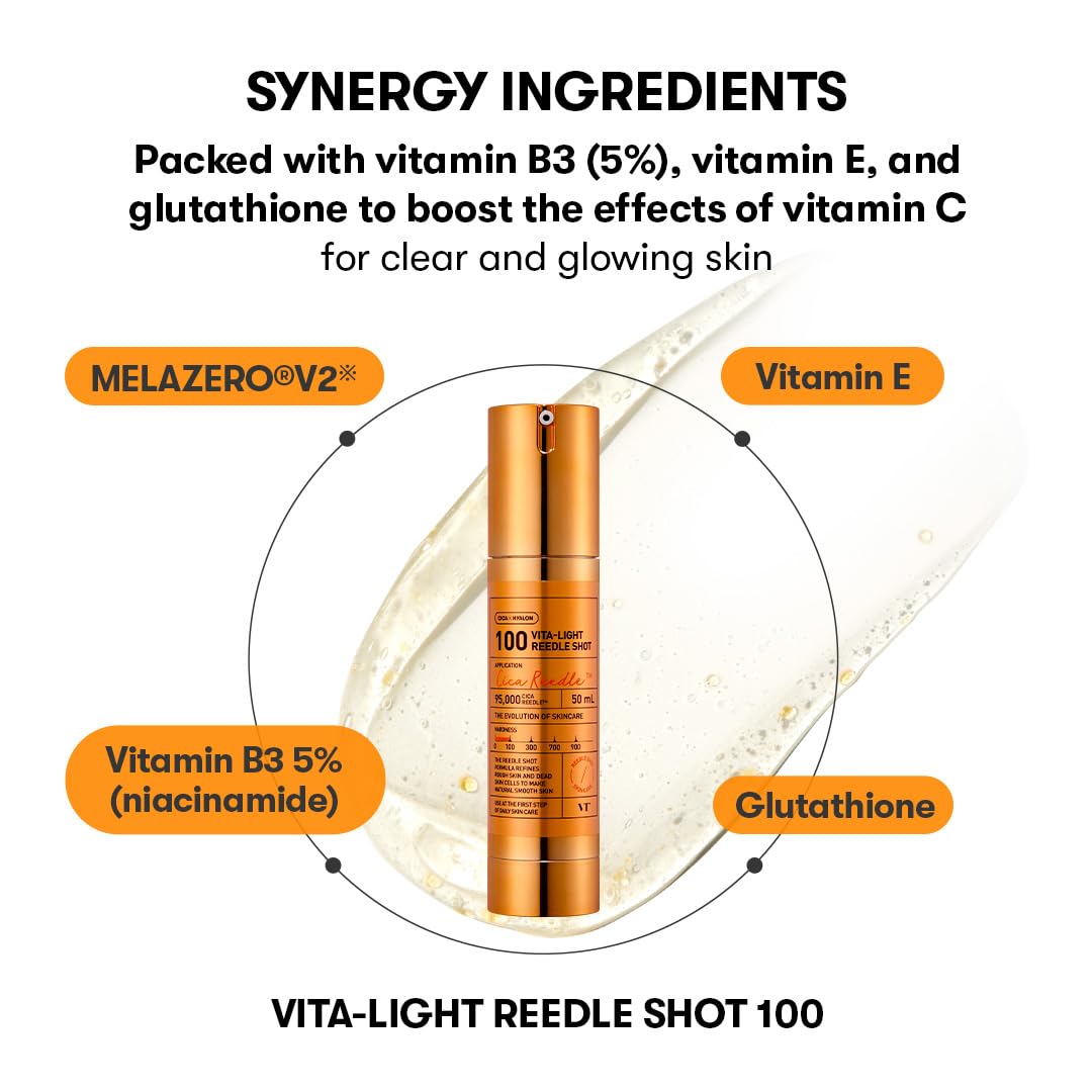 Сыворотка для лица Vita Light Reedle Shot 100 от VT Cosmetics