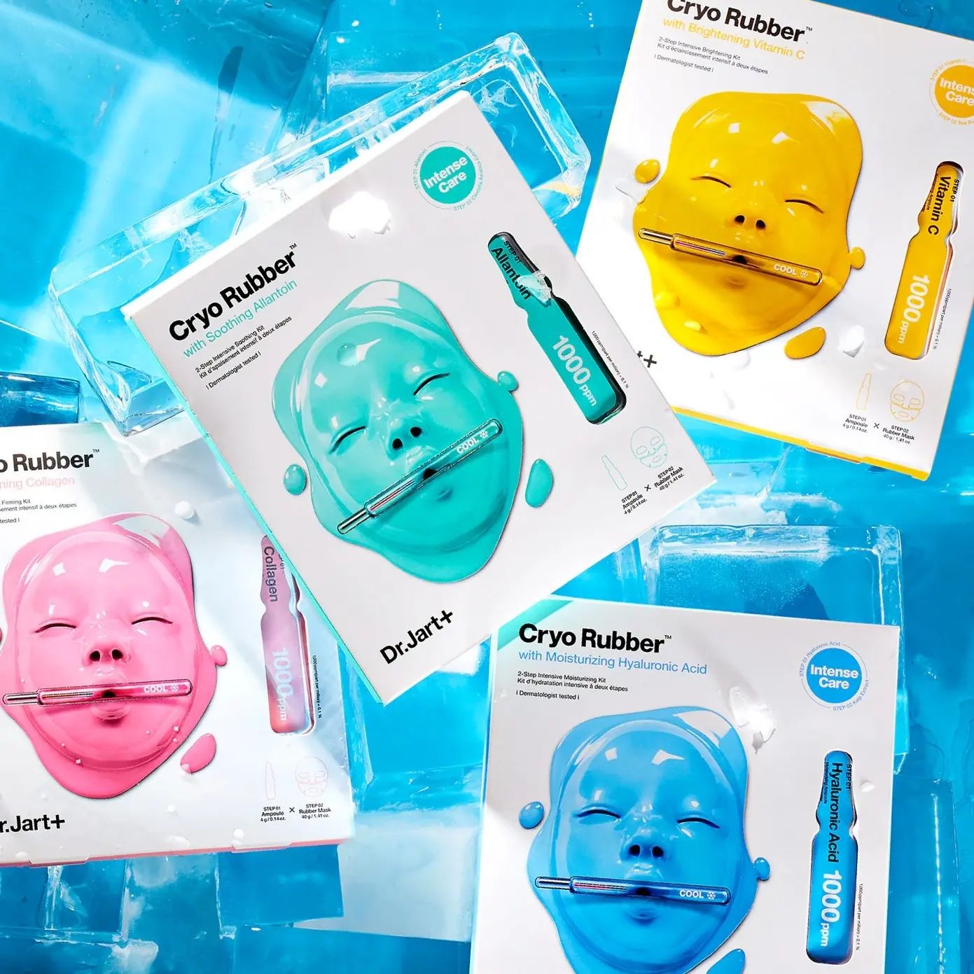 Alginate sheet mask + ampoule serum by Dr. Jart