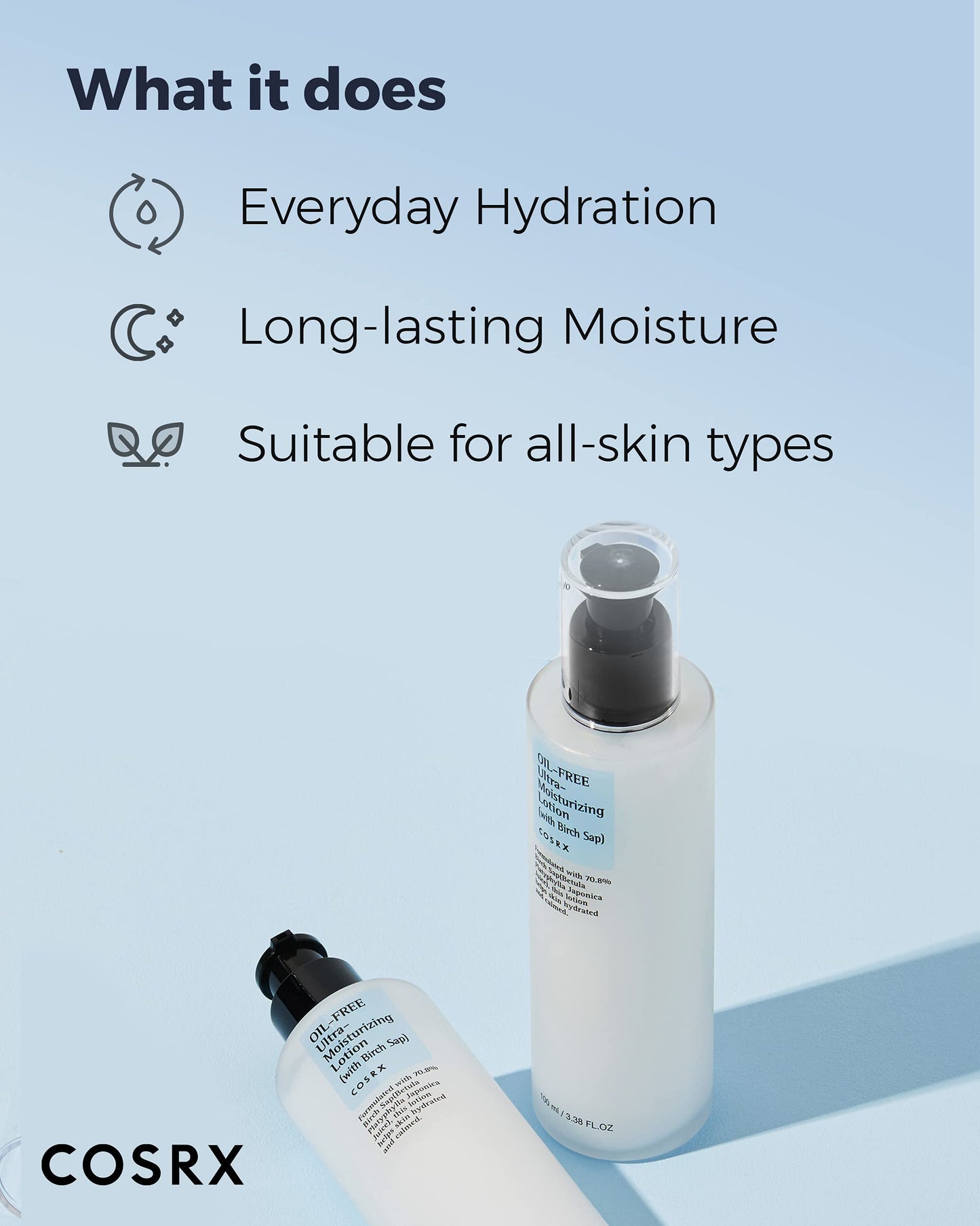 Oil-Free Ultra-Moisturizing Lotion (with Birch Sap) by COSRX