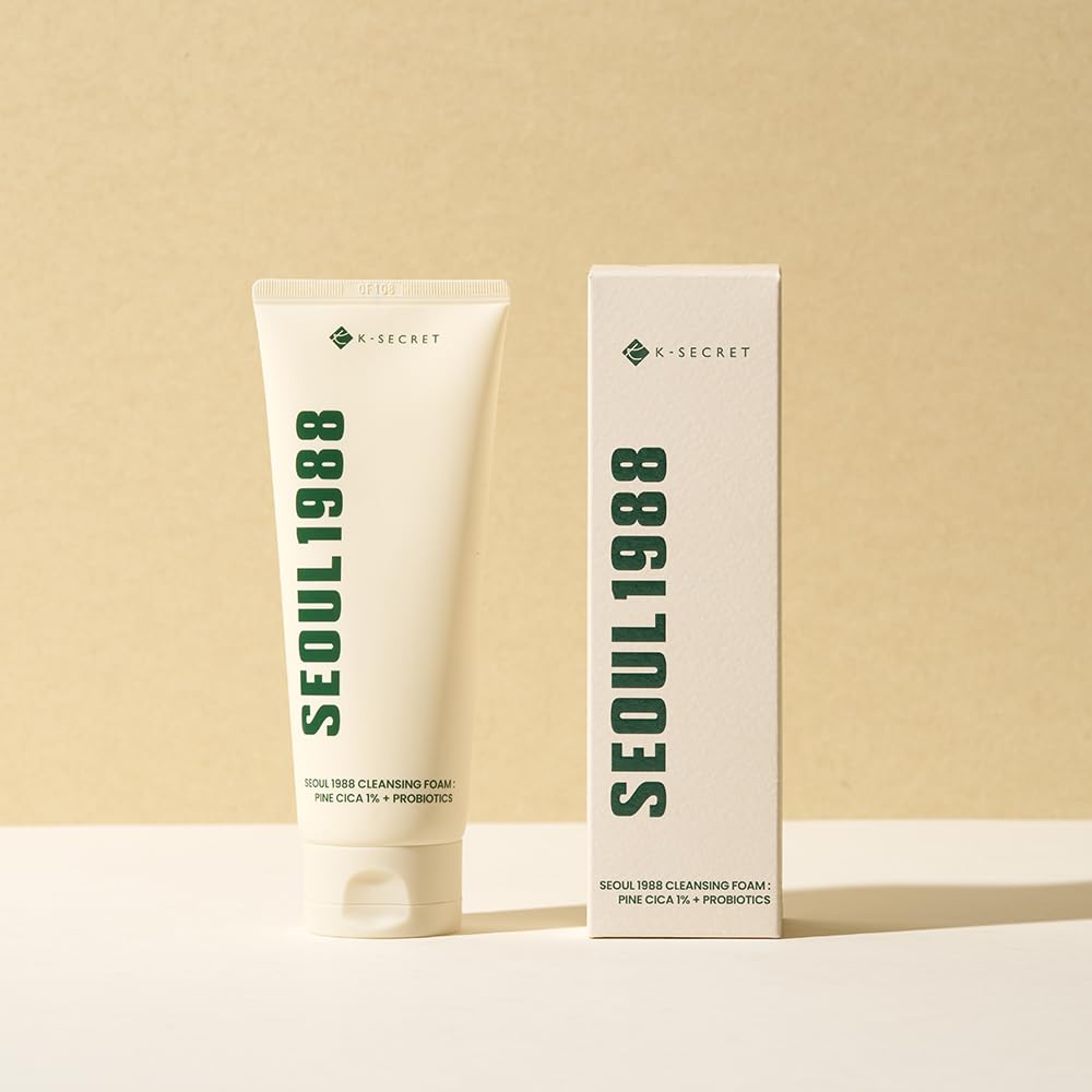 SEOUL 1988 Cleansing Foam : Pine Cica 1% + Probiotics by KSecret
