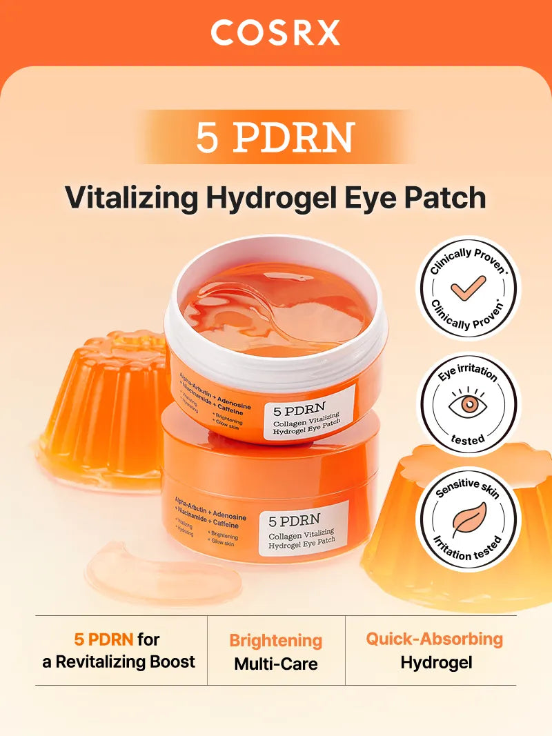 5 PDRN Collagen Vitalizing Hydrogel Eye Patch by COSRX