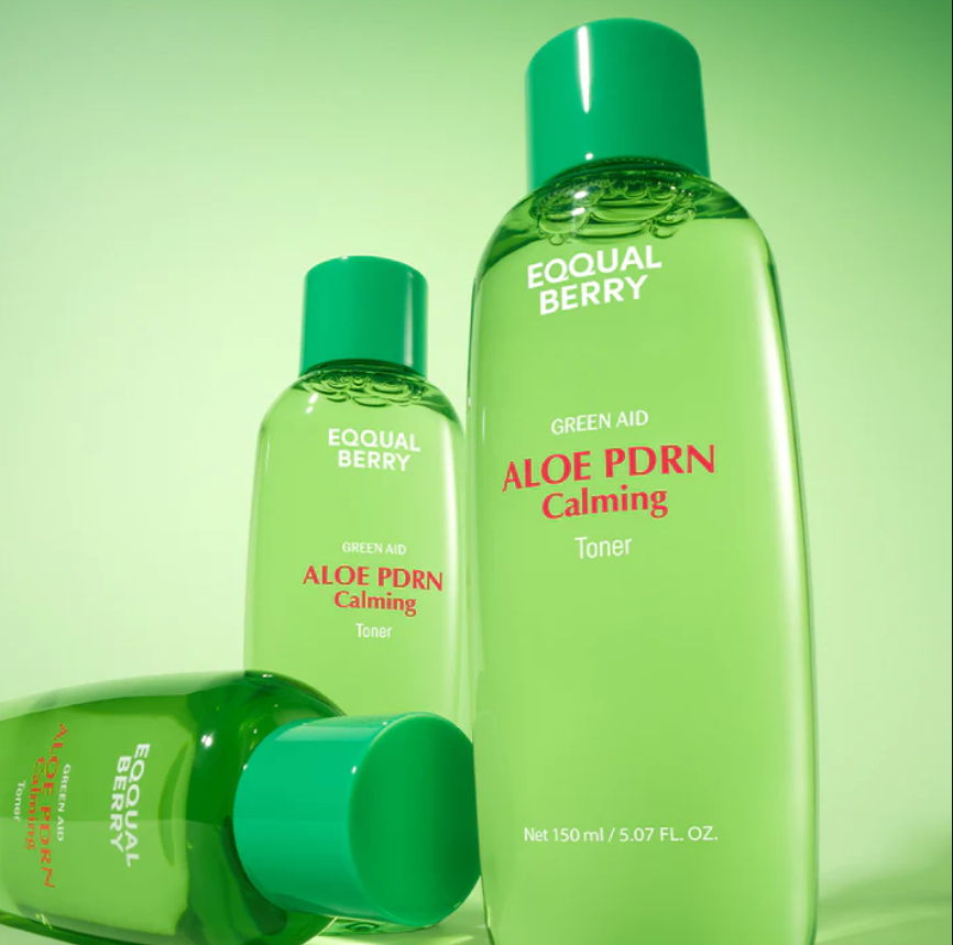Aloe PDRN Calming Toner - Green Aid by Eqqualberry