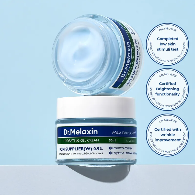 Aqua Ion Plasma Hydrating Gel Cream της Dr.Melaxin