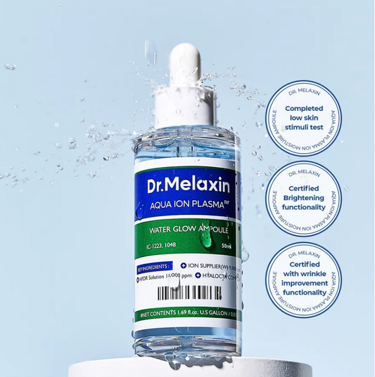 Aqua Ion Plasma Water Glow Ampoule by Dr.Melaxin