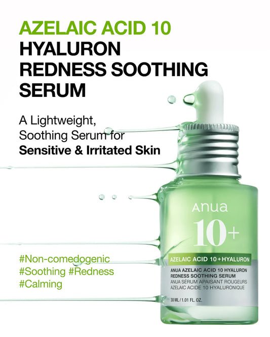 Azelaic Acid 10 Hyaluron Redness Soothing Serum by Anua