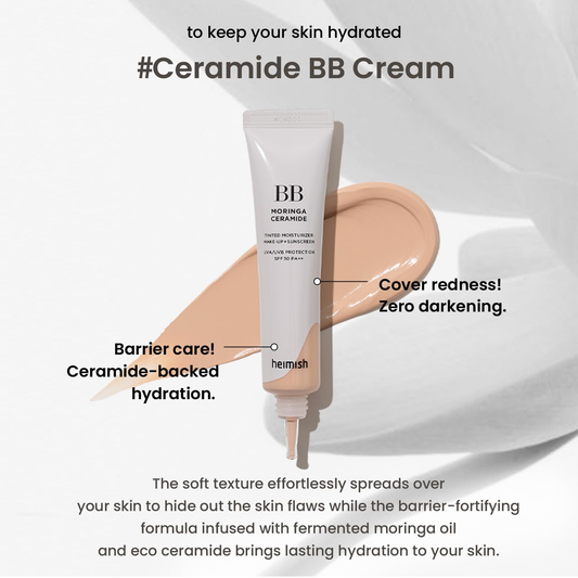 BB крем Moringa Ceramide Cream с SPF 30 PA+++ от Heimish