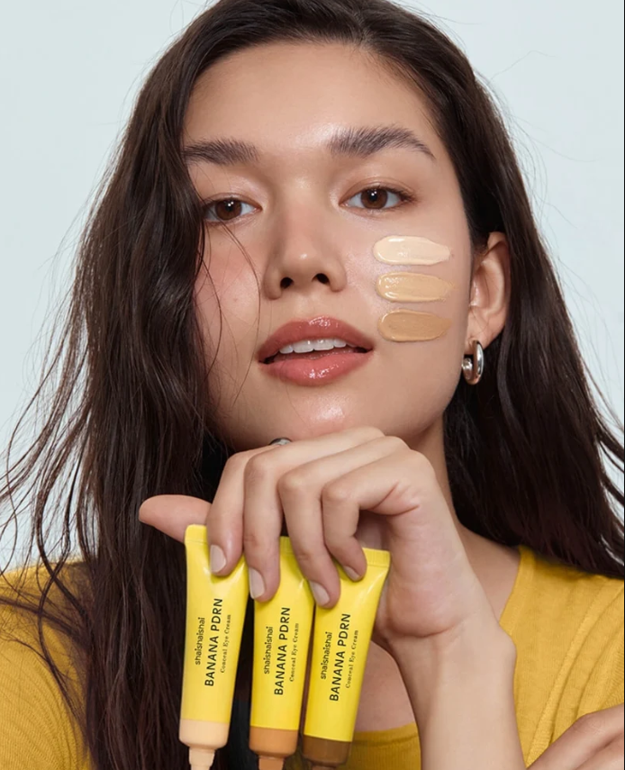 Κρέμα Ματιών & Concealer με PDRN Μπανάνας  για Λάμψη & Ενυδάτωση της Shaishaishai