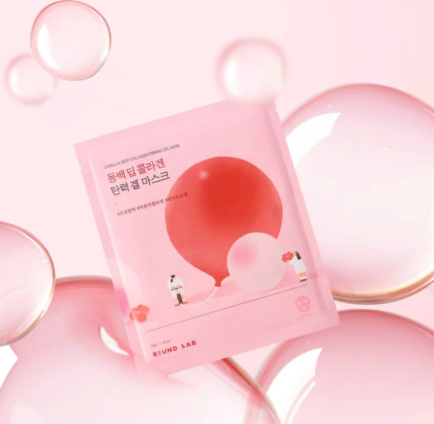 Camellia Deep Collagen Firming Gel Mask by Round lap