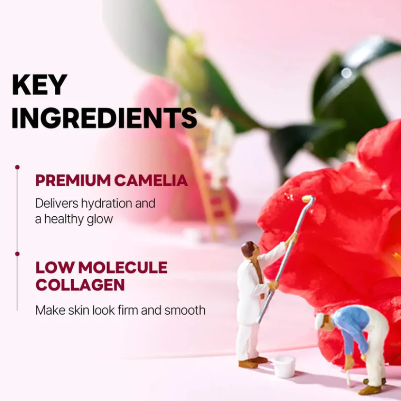 Camellia Deep Collagen Firming Gel Mask by Round lap