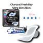 Sofy Charcoal Fresh Day Sanitary Pads by Unicharm (Thailand)