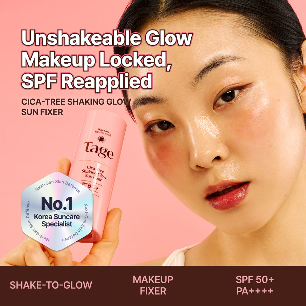 Cica-Tree Shaking Glow Sun Fixer SPF 50+ PA++++ by Tage