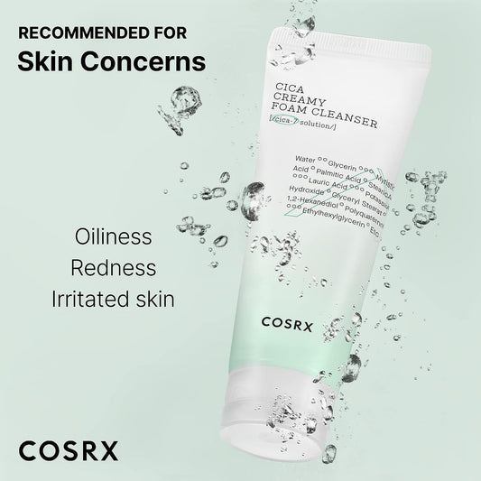 Πλούσιος Αφρός Καθαρισμού με Cica Complex της COSRX