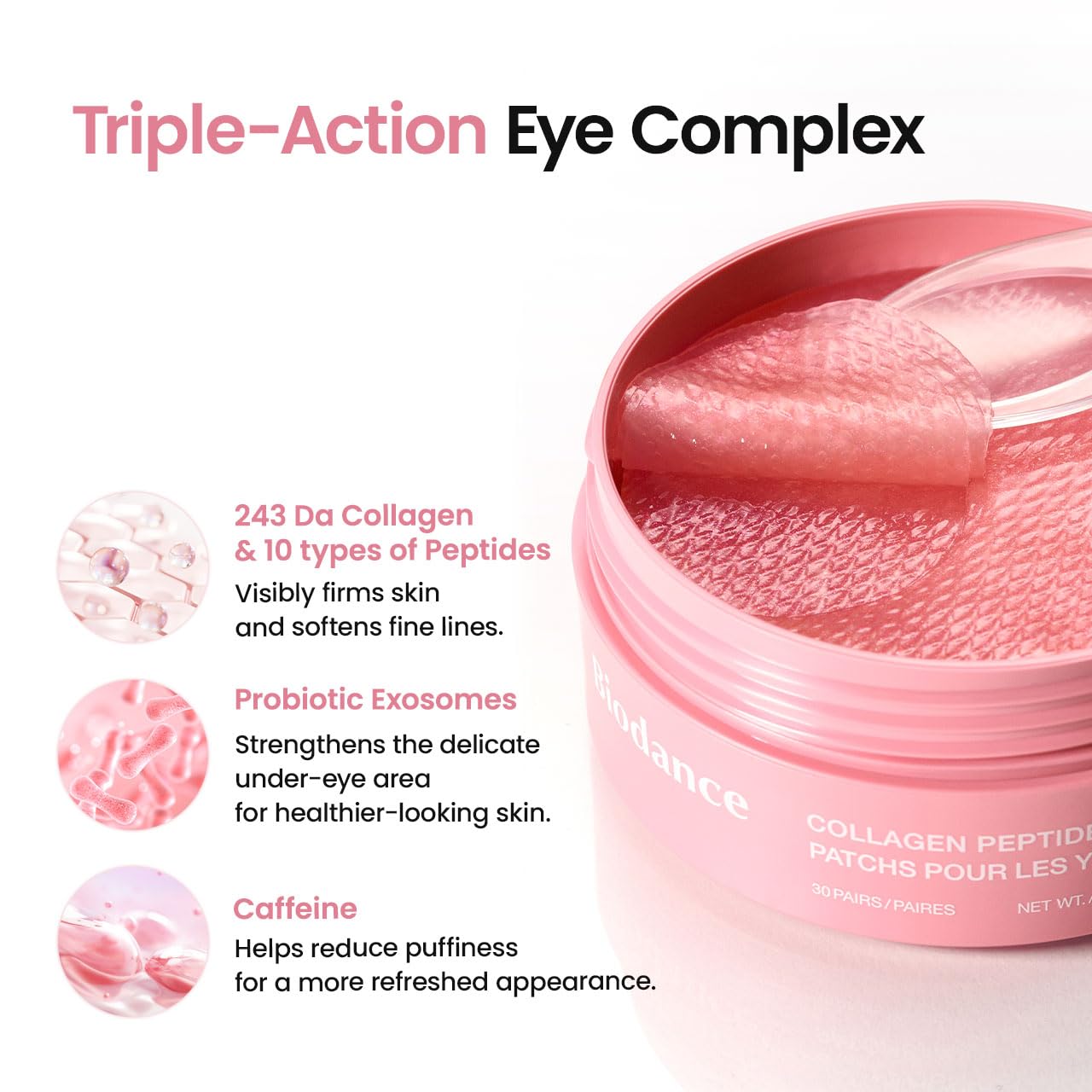 Collagen Peptide Eye Patches by Biodance