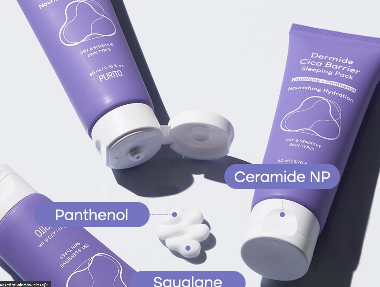 Dermide Cica Barrier Sleeping Pack by Purito